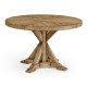 Light Driftwood Circular Dining Table 48