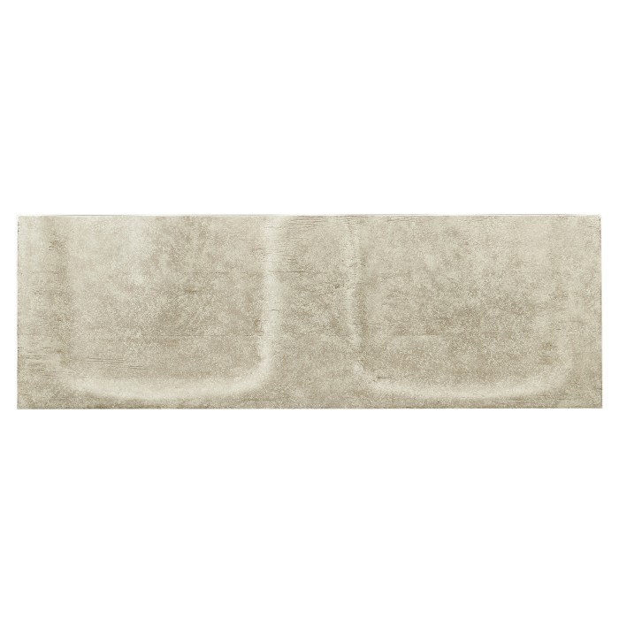 Casual Narrow Whitewash Driftwood Topped Bench