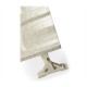 Casual Narrow Whitewash Driftwood Topped Bench