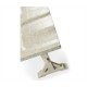 Casual Narrow Whitewash Driftwood Topped Bench