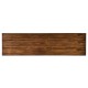 Country Walnut Parquet Sideboard with Strap Handles