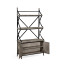 Antique Grey Baker's Rack Étagère