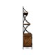 Country Walnut Baker's Rack Étagère