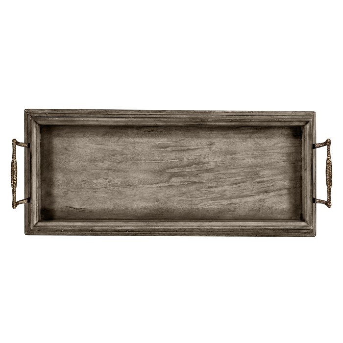 Four-Tier Wine Shelf in Antique Dark Grey