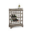 Four-Tier Wine Shelf in Antique Dark Grey