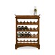 Four-Tier Wine Shelf in Country Walnut