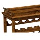 Four-Tier Wine Shelf in Country Walnut