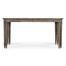 Casual Rectangular Dining Table in Antique Dark Grey