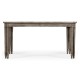 Casual Rectangular Dining Table in Antique Dark Grey 60