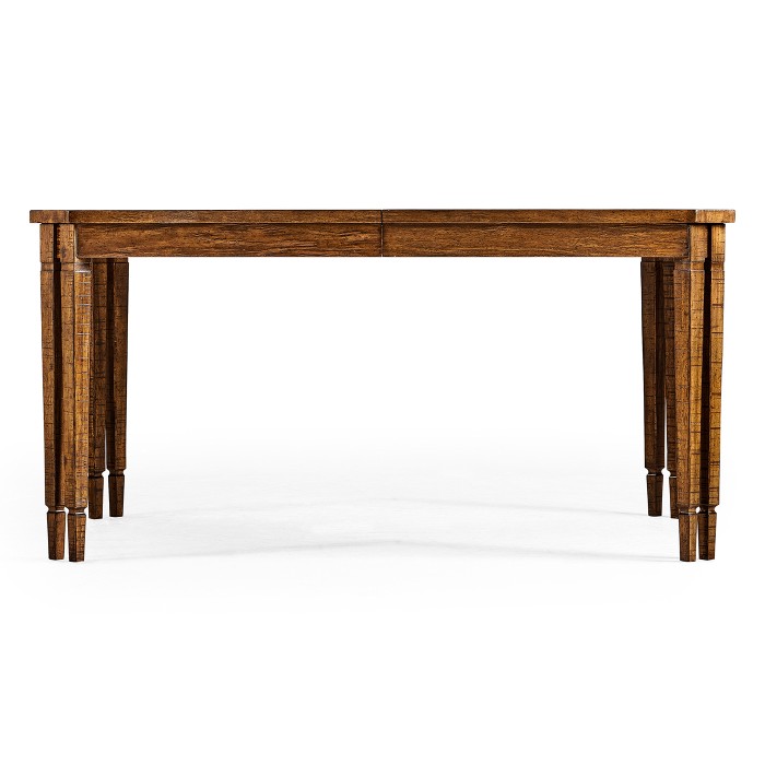 Casual Rectangular Dining Table in Country Walnut 60