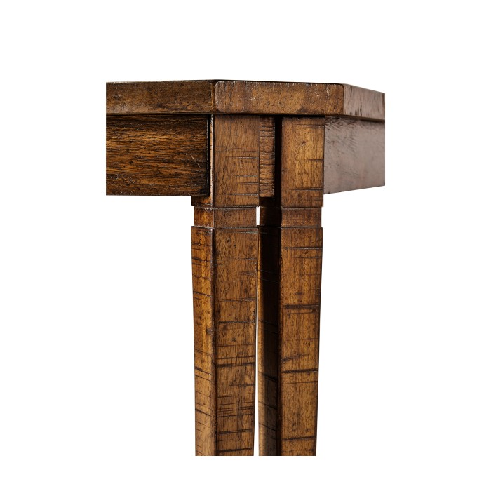 Casual Rectangular Dining Table in Country Walnut 60