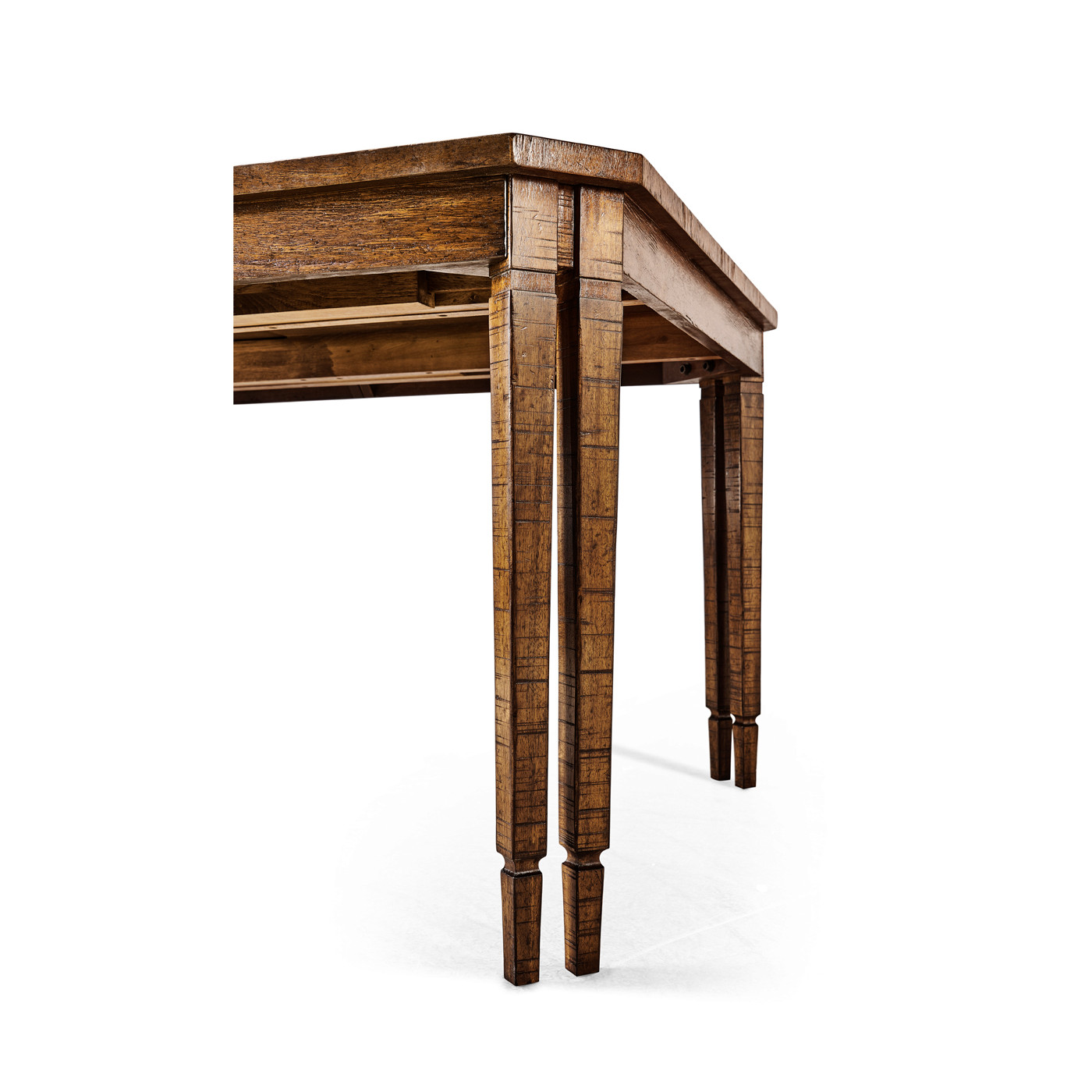 Casual Rectangular Dining Table in Country Walnut 60