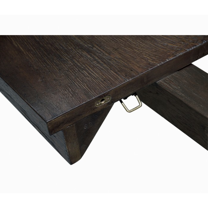 Casual Rectangular Dining Table in Dark Ale 60