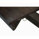 Casual Rectangular Dining Table in Dark Ale 60