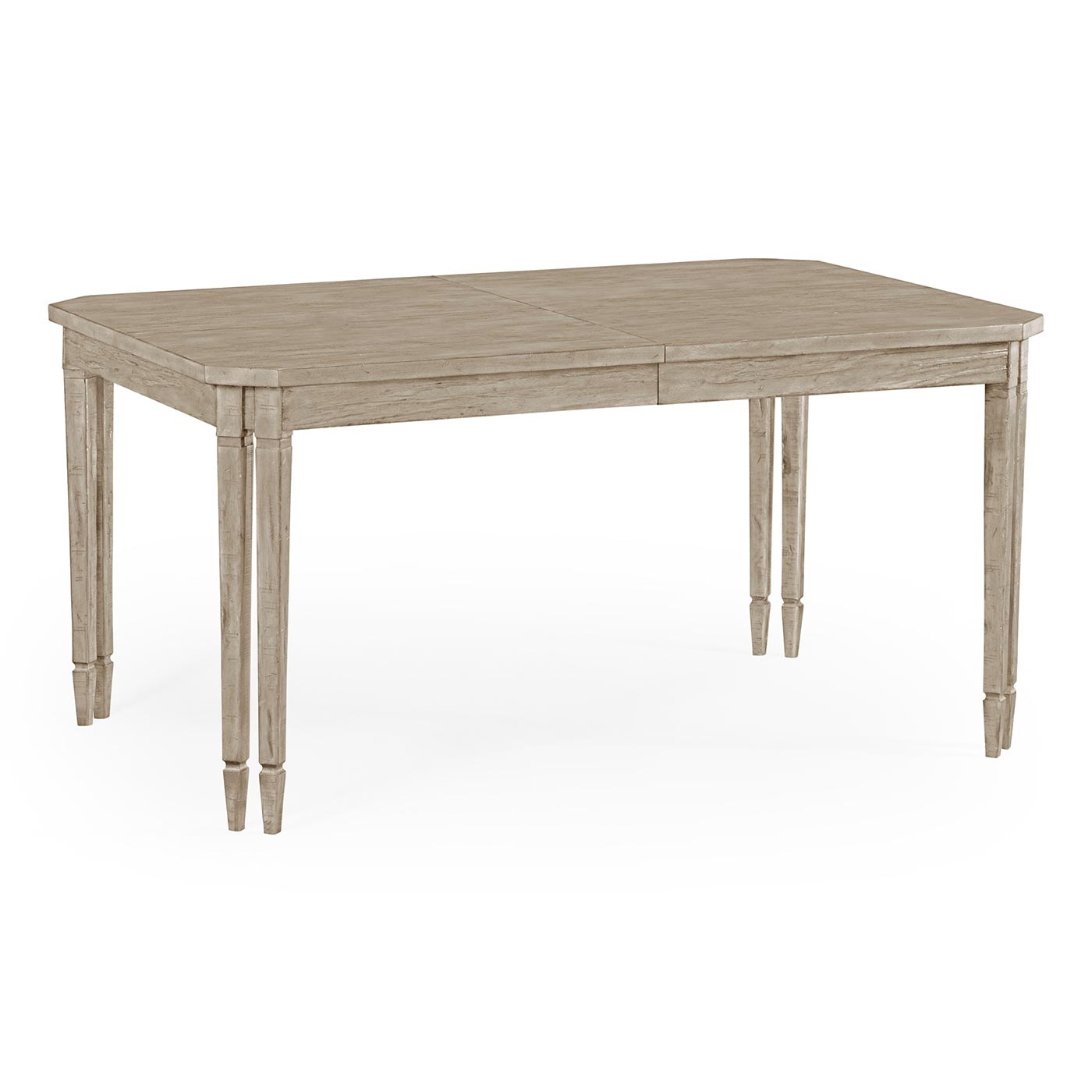 Casual Rectangular Dining Table in Rustic Grey 60