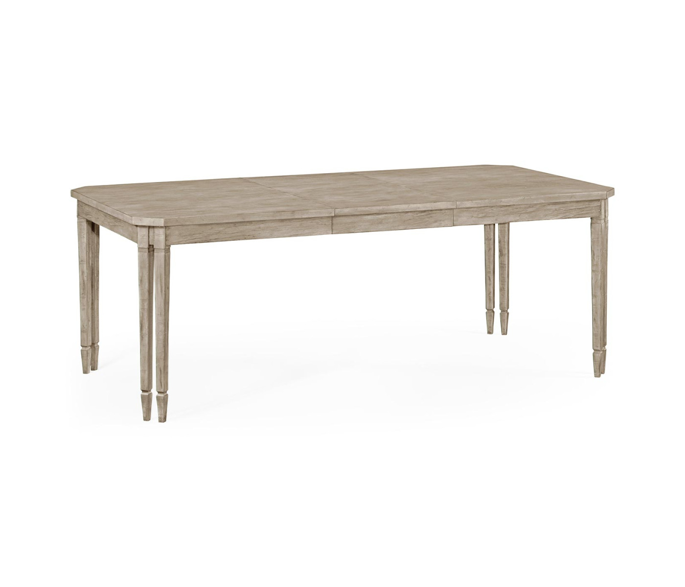 Casual Rectangular Dining Table in Rustic Grey