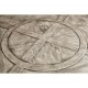 Circular Dining Table in Rustic Grey 60