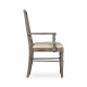 Casual Curved Back Arm Chair