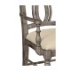 Casual Curved Back Arm Chair