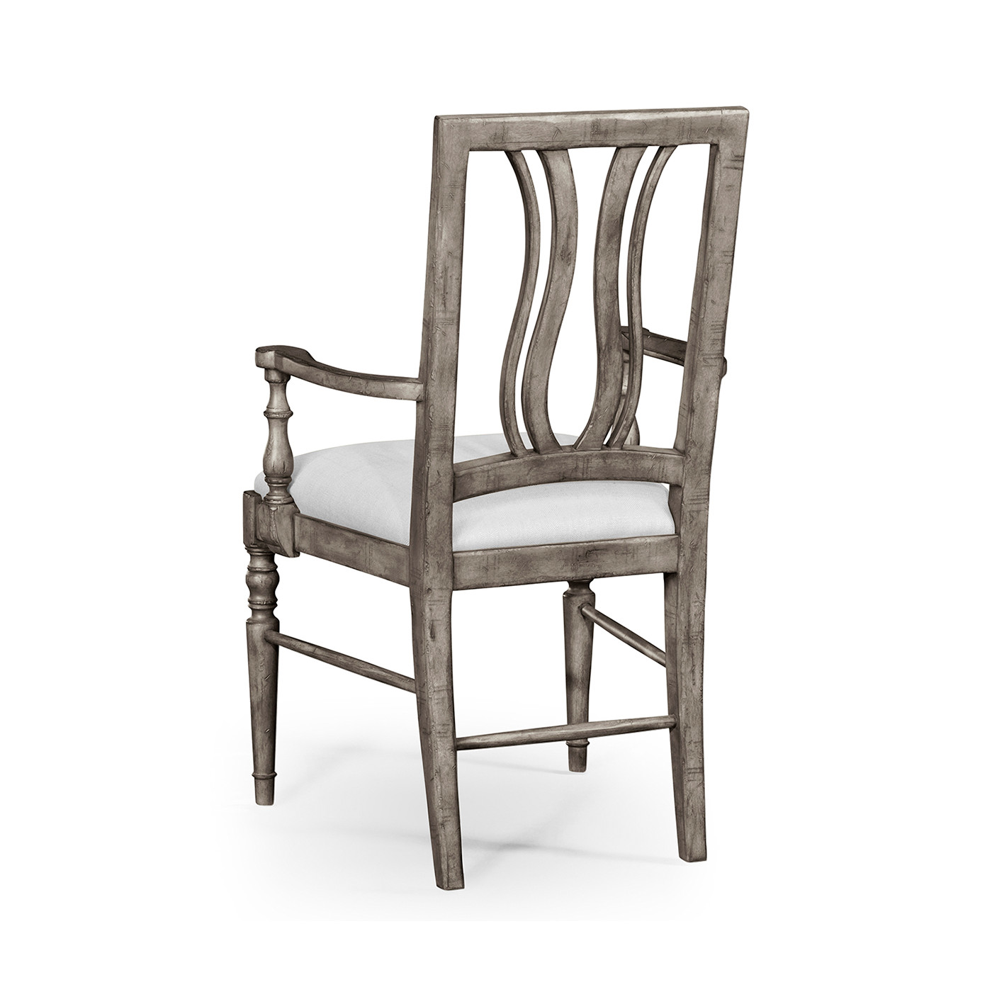 Casual Curved Back Arm Chair