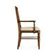 Casual Curved Back Arm Chair