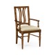 Casual Curved Back Arm Chair