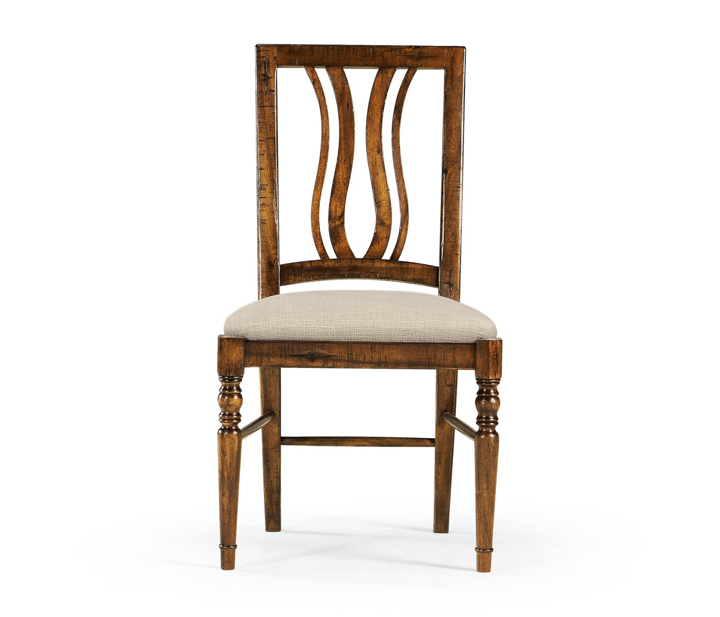 Casual Curved Back Side Chair