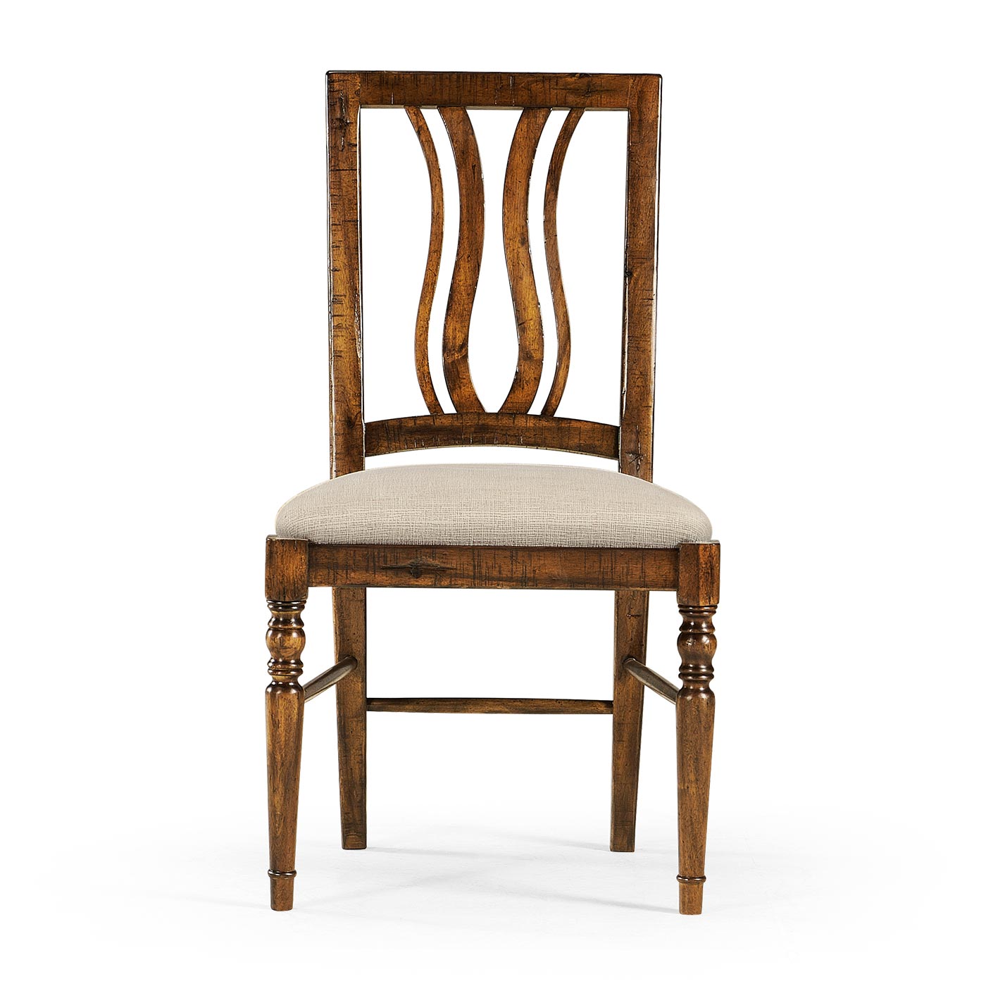 Casual Curved Back Side Chair