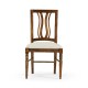Casual Curved Back Side Chair