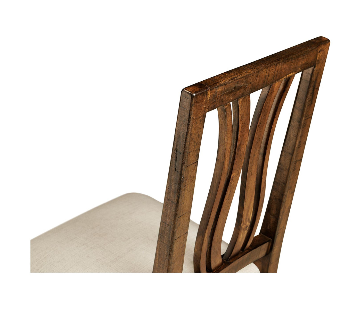 Casual Curved Back Side Chair