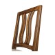 Casual Curved Back Side Chair