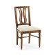 Casual Curved Back Side Chair