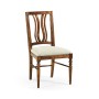 Casual Curved Back Side Chair
