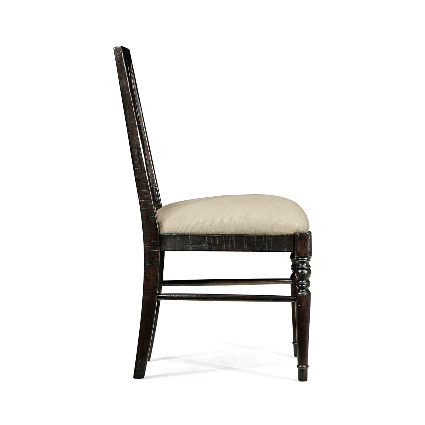 Casual Curved Back Side Chair