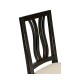 Casual Curved Back Side Chair