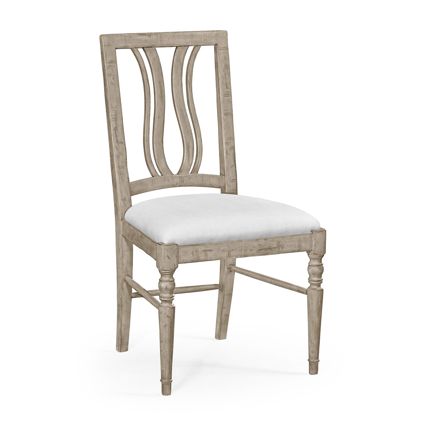 Casual Curved Back Side Chair