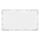 Silver Iron Rectangular Coffee Table with An Antique Glass Top
