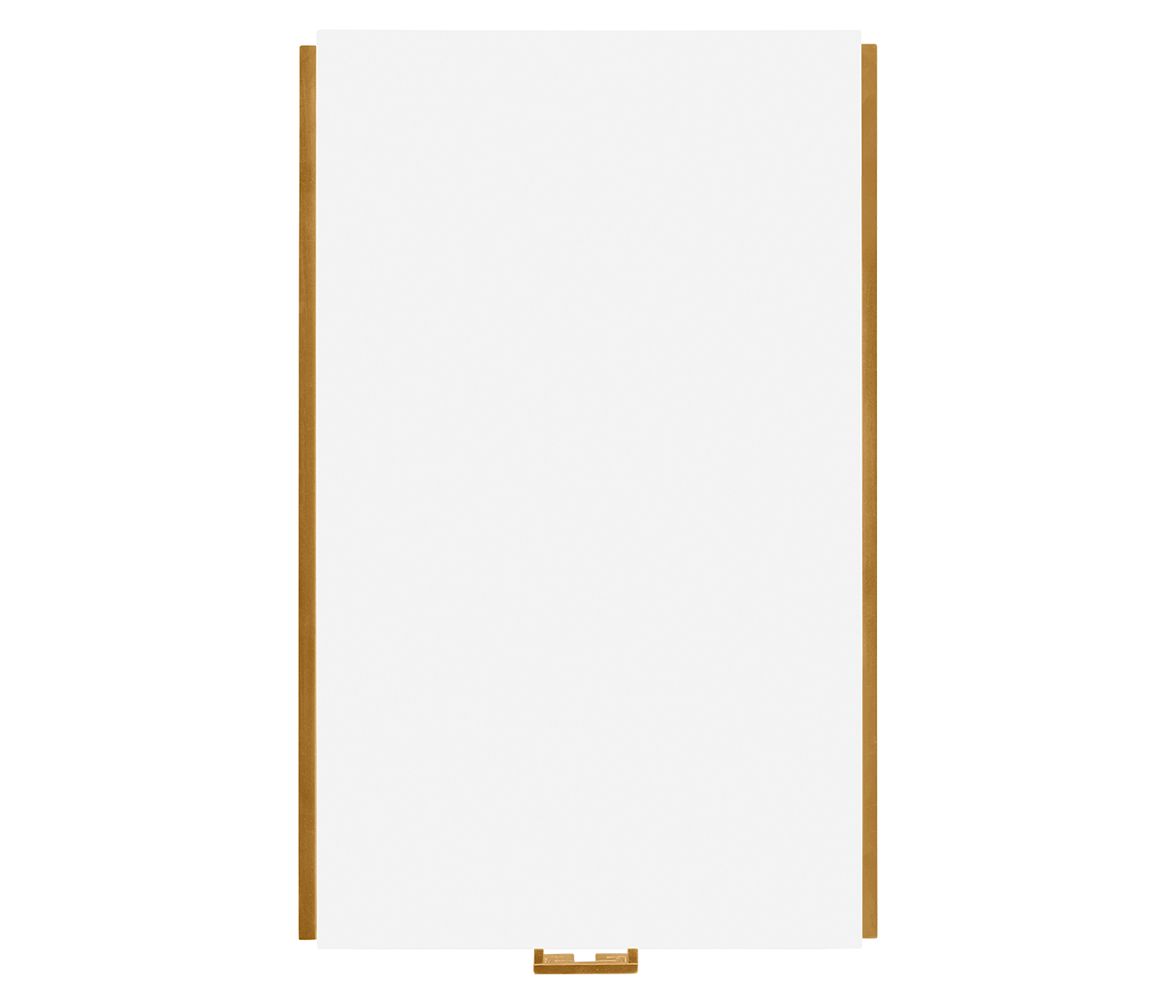 Gilded Iron End Table with Biancaneve Drawer