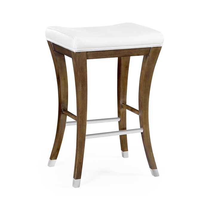 Manhattan Walnut Counter Stool