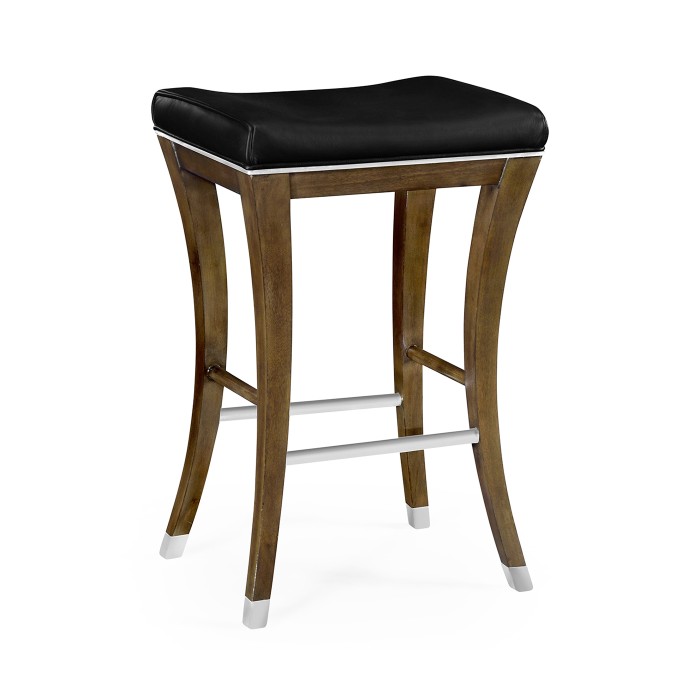 Manhattan Walnut Counter Stool