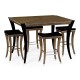 Manhattan Walnut Counter Stool