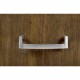 Oval chest of drawers in American walnut