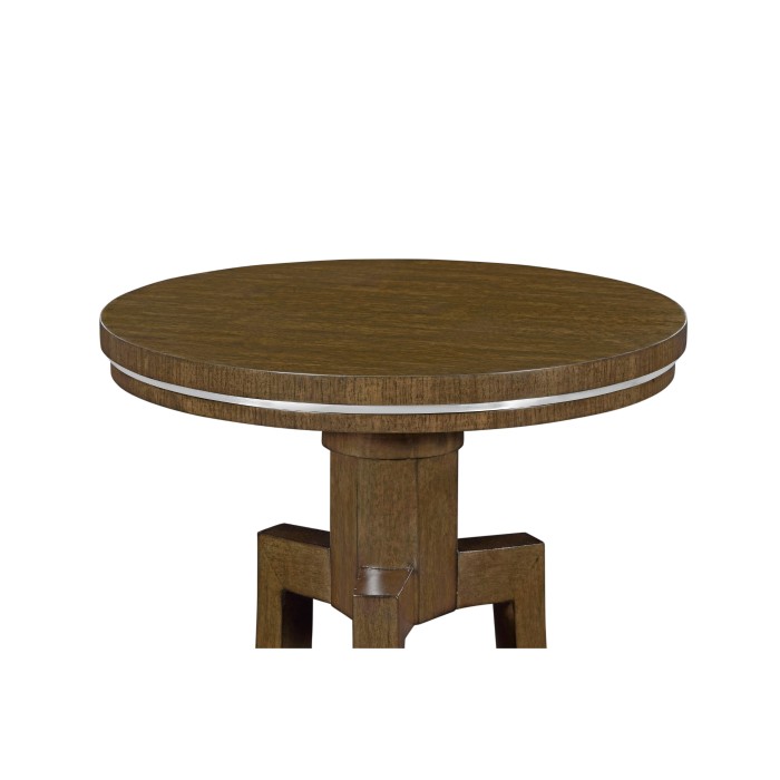 Round Wine Table in American Walnut