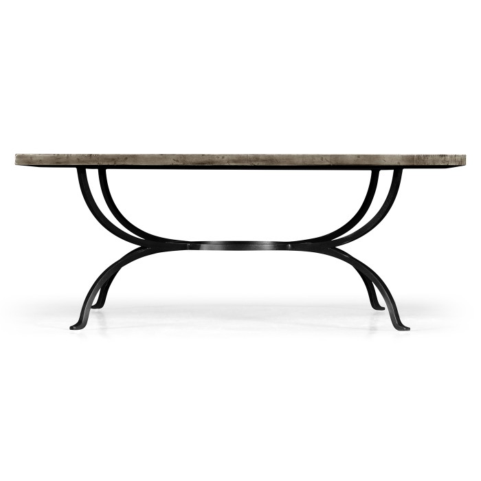 Panelled Square Coffee Table