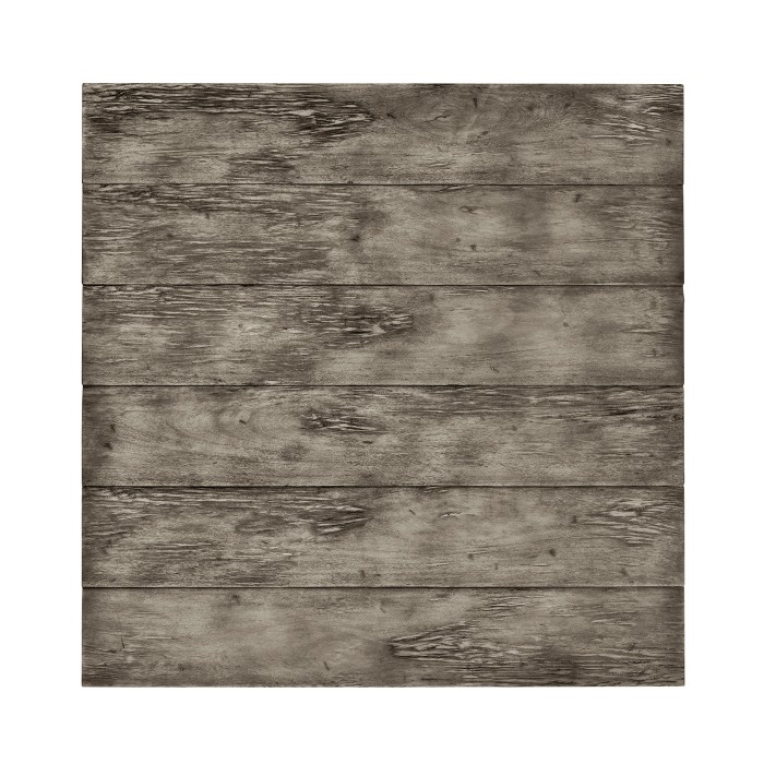 Panelled Square Coffee Table