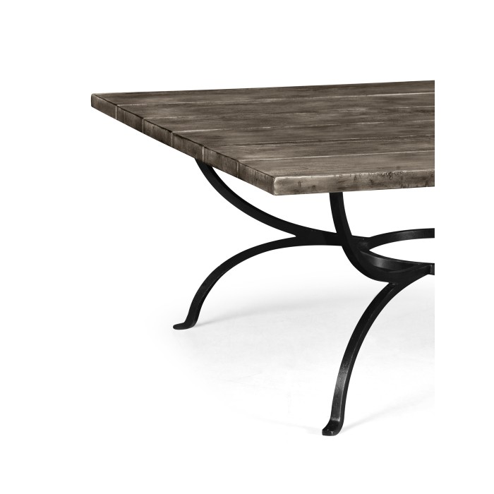 Panelled Square Coffee Table