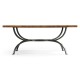 Panelled Square Coffee Table
