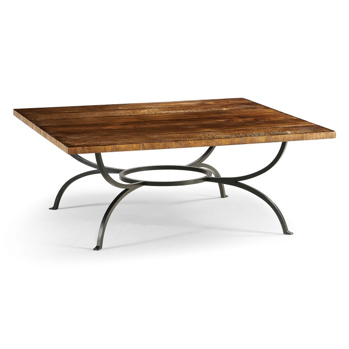 Panelled Square Coffee Table