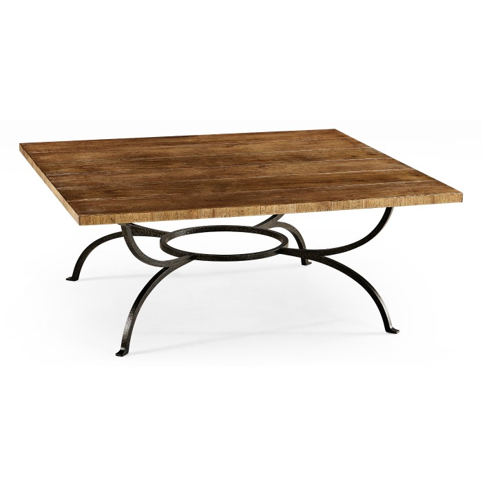 Panelled Square Coffee Table
