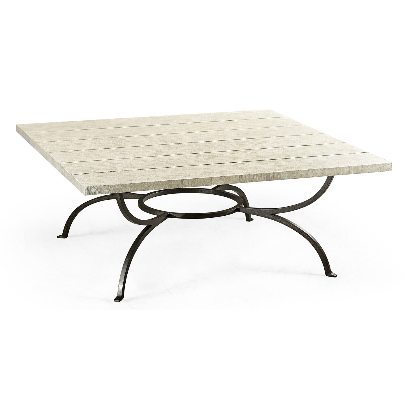 Panelled Square Coffee Table